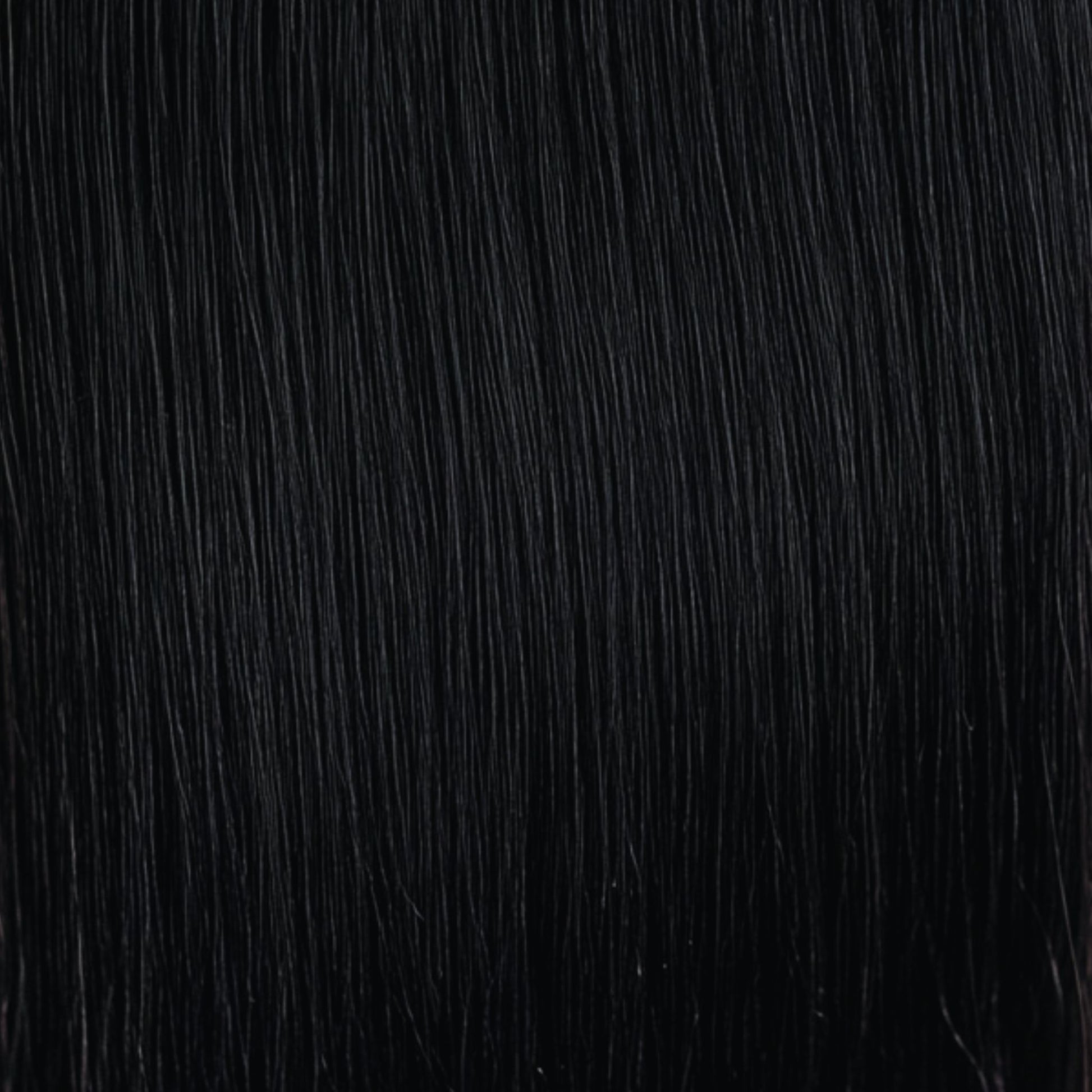 Raw Malaysian Straight Hair – Silky, natural black raw hair extensions with a sleek, polished finish.