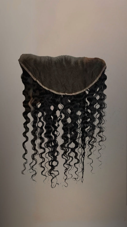 Virgin Cambodian Burmese Curly 13x4 HD Frontal